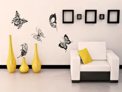 Decorare le pareti con la tecnica stencil