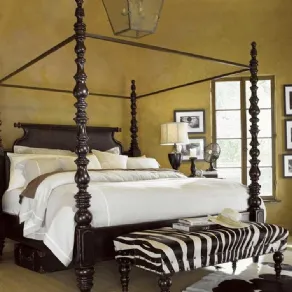 Camera da letto in stile etnico