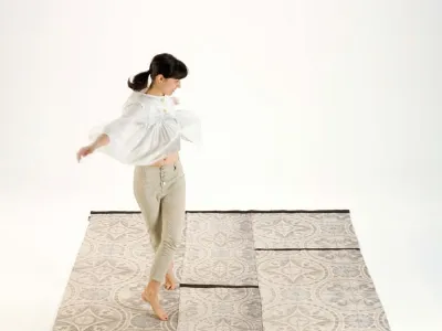 tappeti gt design con donna