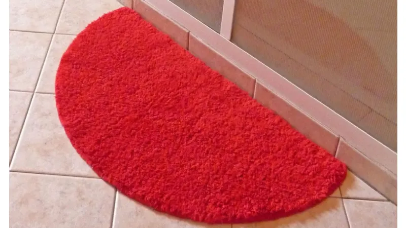 Tappeto bagno mezzaluna by Casa Tessile