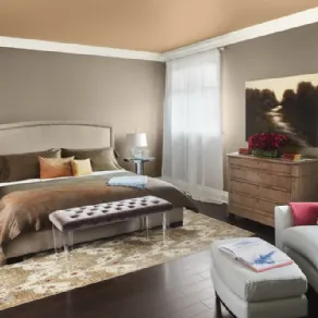 tappeto classico letto