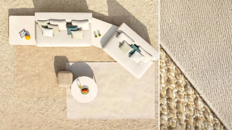 Coco di Jardinico, tappeto in juta