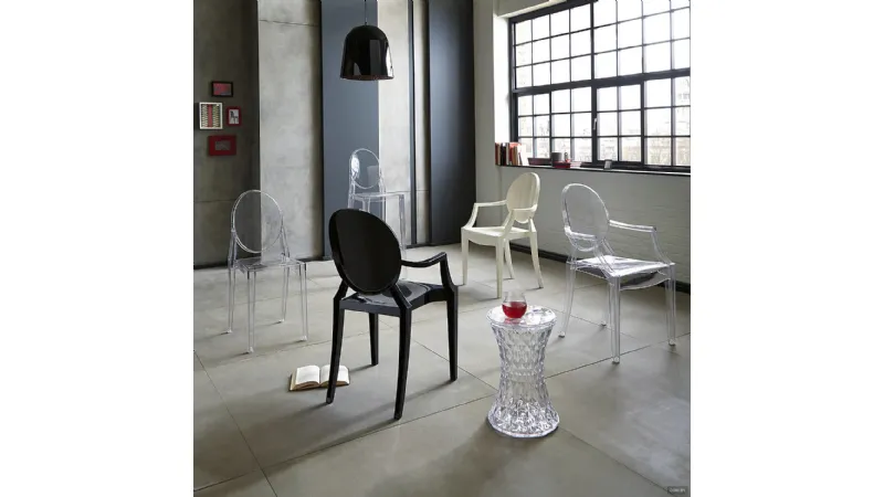 sedie Louis Ghost, Kartell