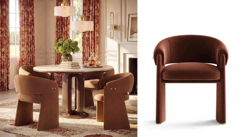 Tavolo Girard e sedia Shelbourne di Mezzo Collection