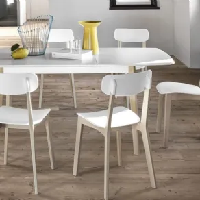 Cream Table di Calligaris