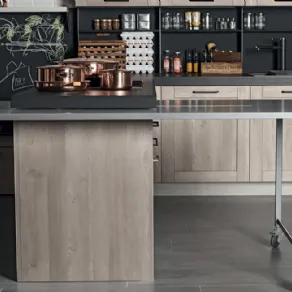 Stosa cucine, tavolo estraibile Amico per cucina City 01