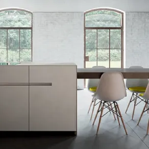 Isola Easy Table, tavolo estraibile design minimale di Elmar
