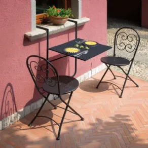 Tavolo da ringhiera per balcone