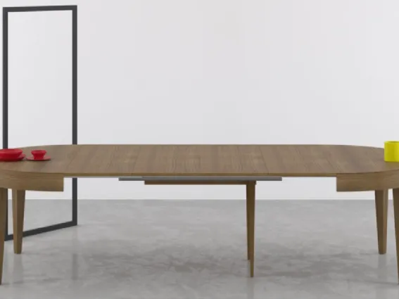 DAMO-M By Piemy, design e stile nel tavolo allungabile rotondo