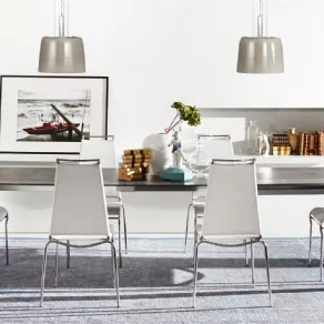 Tavolo soggiorno moderno Calligaris Convoy