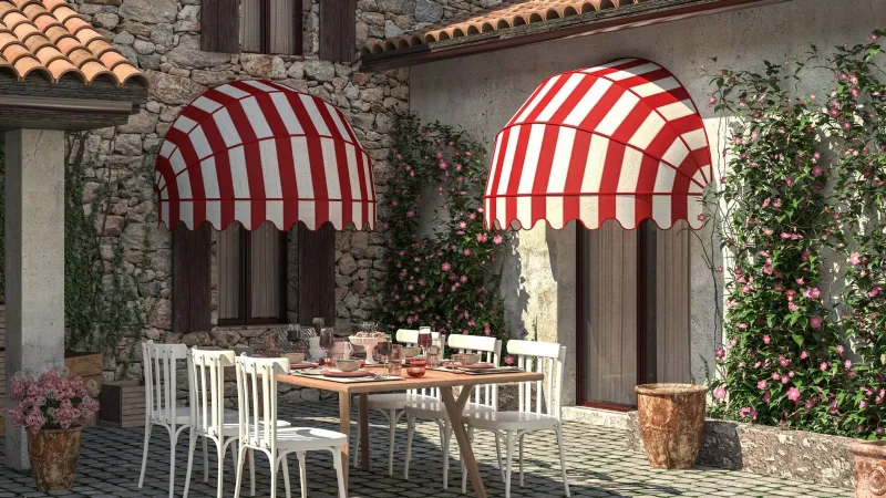 Peonia di Arquati - Tenda a cappottina