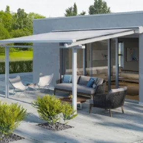 Tenda addossata Space Wall di Ke