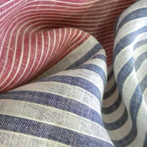 Tessuti a righe bianco e blu, bianco e rosso