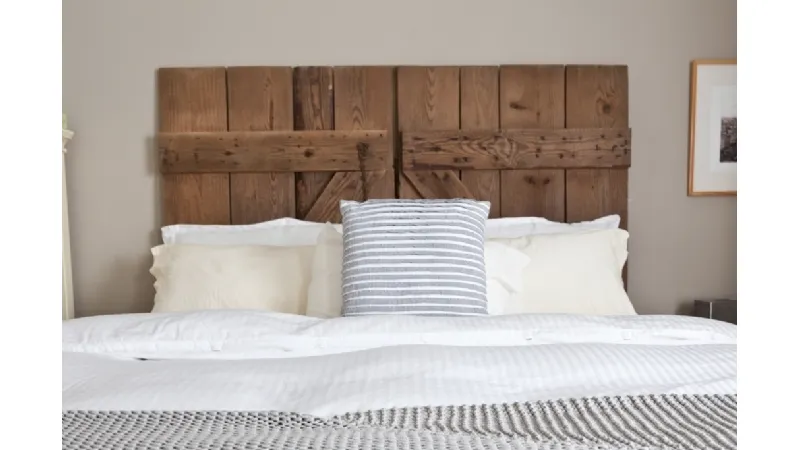 Testiera letto fai da te
