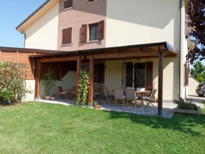 Tettoia in legno