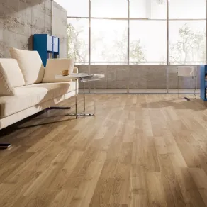 Arredamento ricercato con parquet