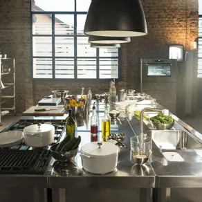 Cucina in acciaio inox di Alpes Inox 