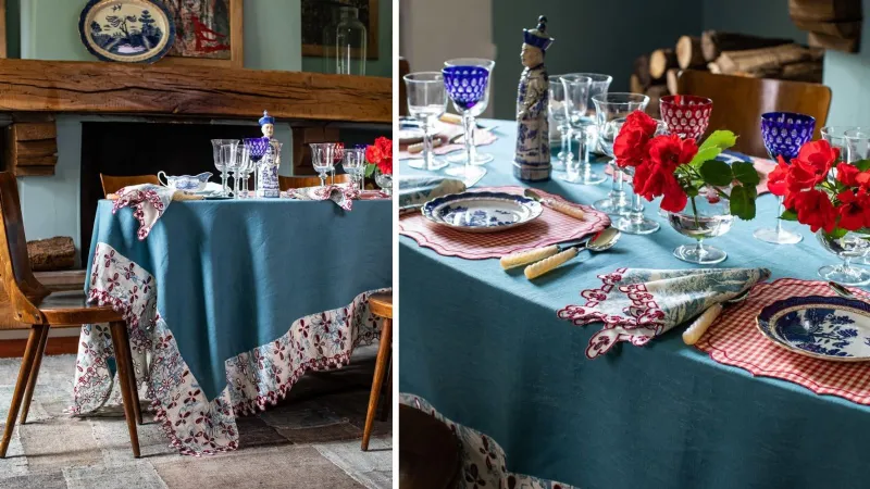 Borgo delle Tovaglie - Tovaglia Amalfi in lino antimacchia