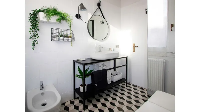 Effetto 3D e contrasti cromatici per il pavimento Examatt di Tonalite