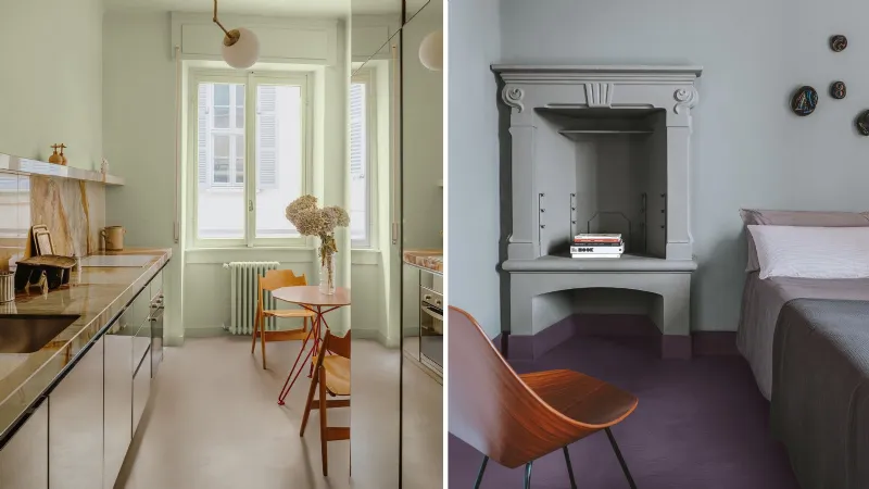 Kerakoll - pavimento in resina con texture spatolata