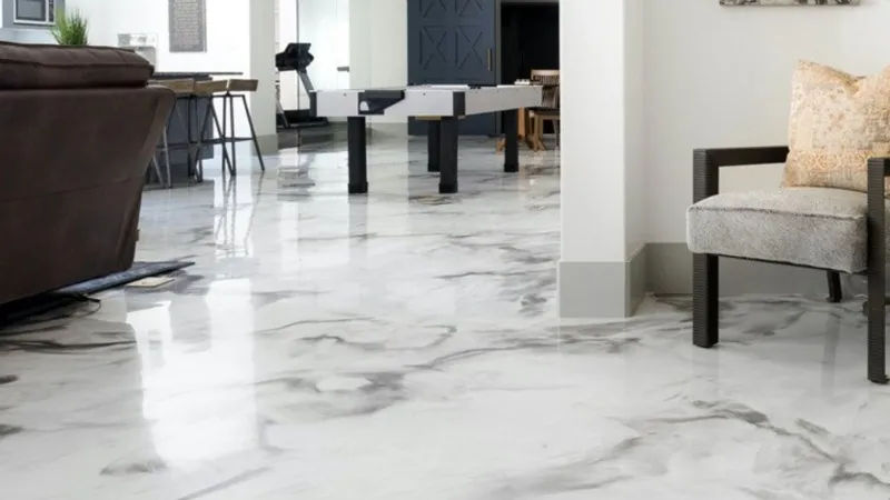 Resin Pro - pavimento in resina effetto marmo