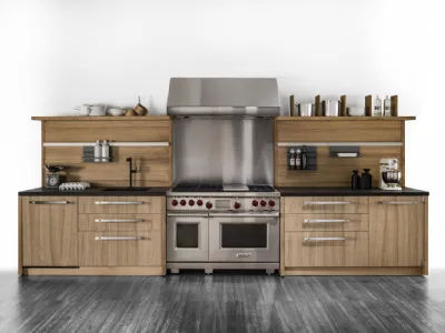 La cucina Grangusto di Riva 1920 ha il top in Dekton