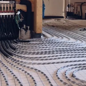 Sistema radiante Tecefloor Klett by Tece