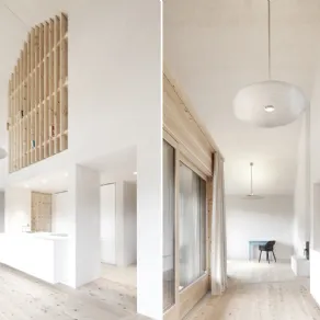 interno casa alpina