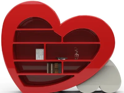 Cuore, Libreria in Adamantx by Italy Dream Design