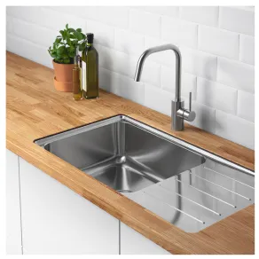 Lavello in acciaio inox da incasso Vattudalen 