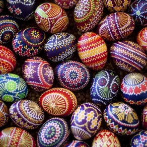decorazioni pasquali uova