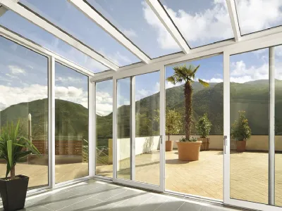 veranda per balcone finstral