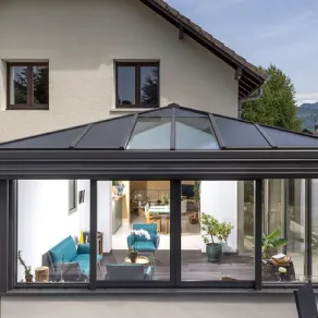 Veranda in alluminio Climalux
