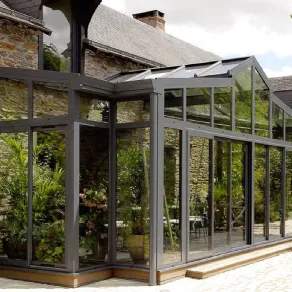 Veranda in alluminio Domal