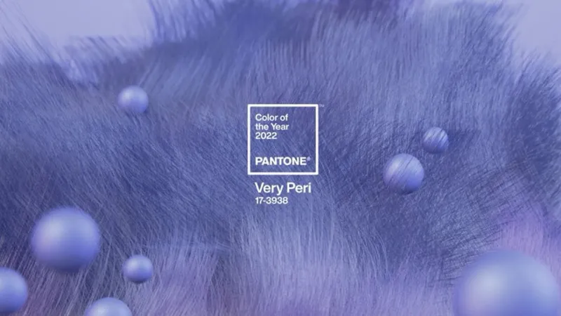 Very Peri, Colore dell'anno Pantone 2022