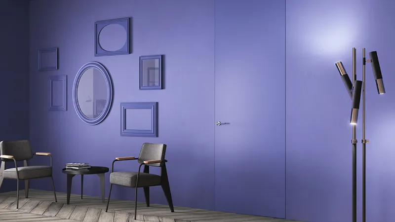 Sistema Zero, porta filomuro di FerreroLegno