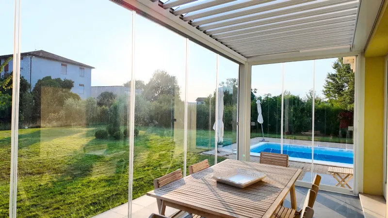Vetrate per pergola