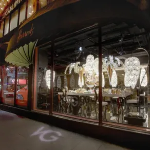 vetrina Vg Harrods