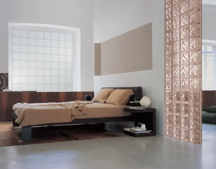 Divisorio camera da letto con Glassblock © Seves