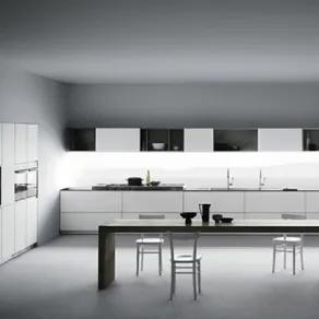 cucina moderna bianca