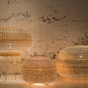 Alcuni accessori in vimini