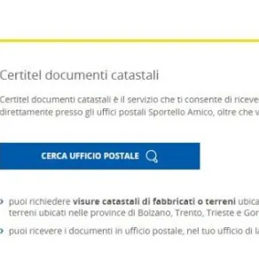 Visura catastale Poste Italiane
