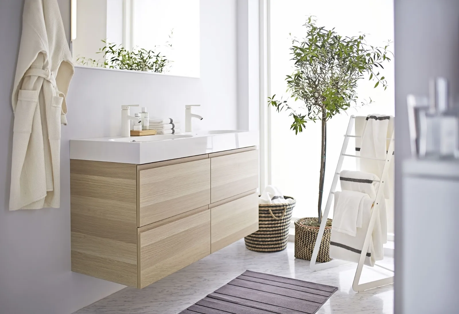 organizzazione bagno ikea