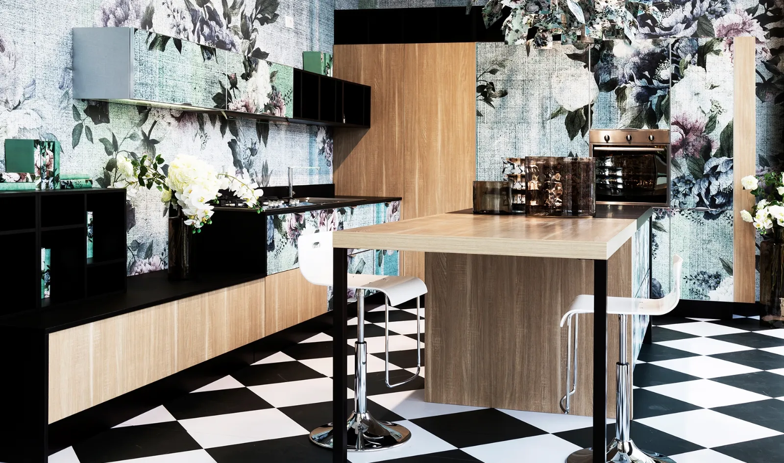 La cucina soggiorno, come arredarla cucine moderne Arredare un soggiorno cucina di 20 mq