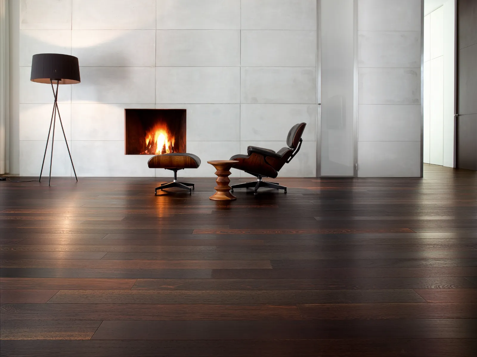 lavare il parquet