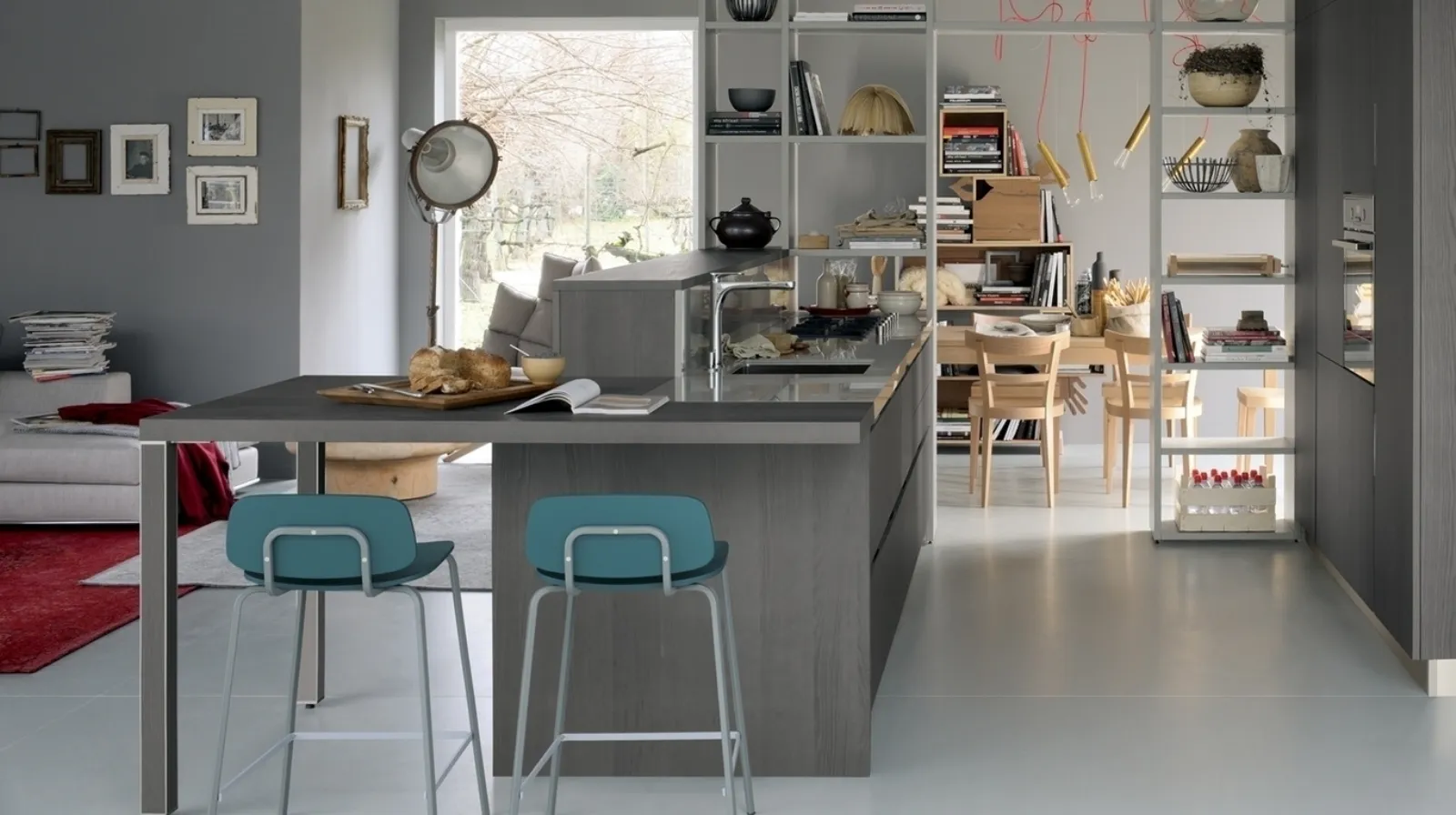 Le cucine moderne con isola cucine moderne Cucina bianca moderna con isola