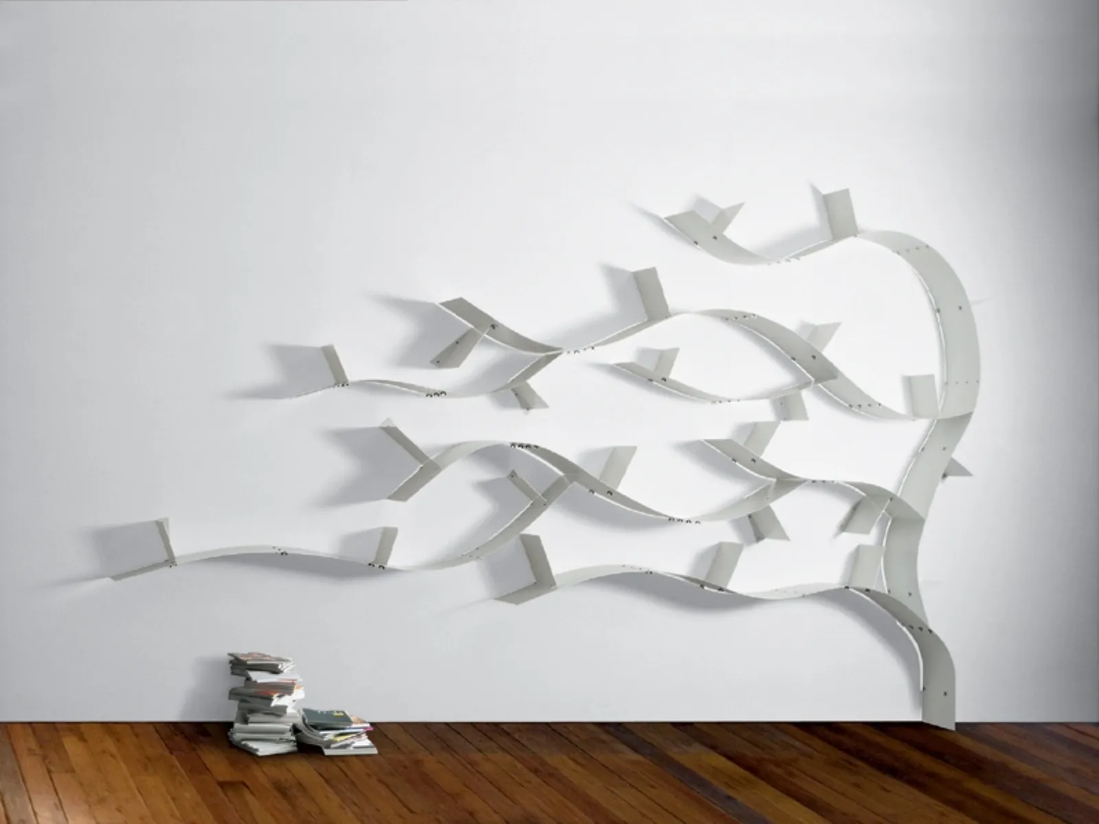Librerie moderne per gli spazi living librerie Libreria design da parete