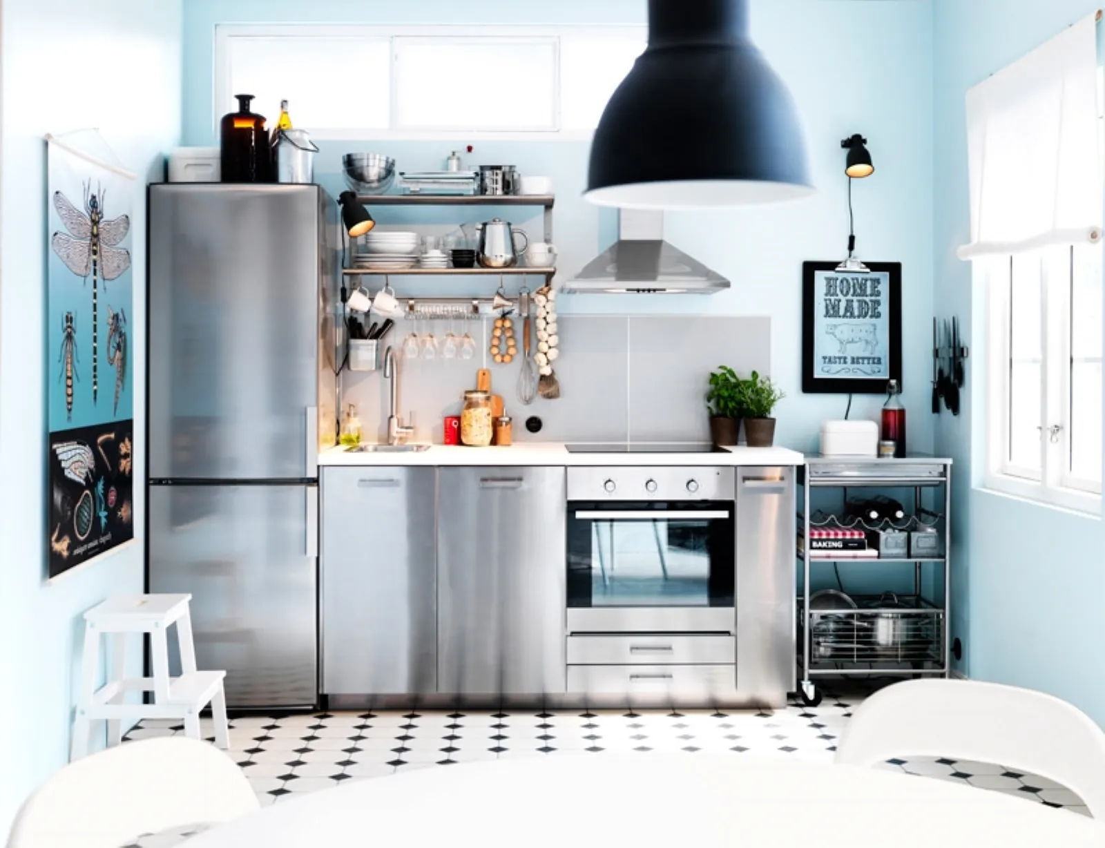 Mini cucina - Cucine Monoblocco - Ottimizzare lo spazio con la mini ... Mini cucina - Cucine Monoblocco - Ottimizzare lo spazio con la mini ...