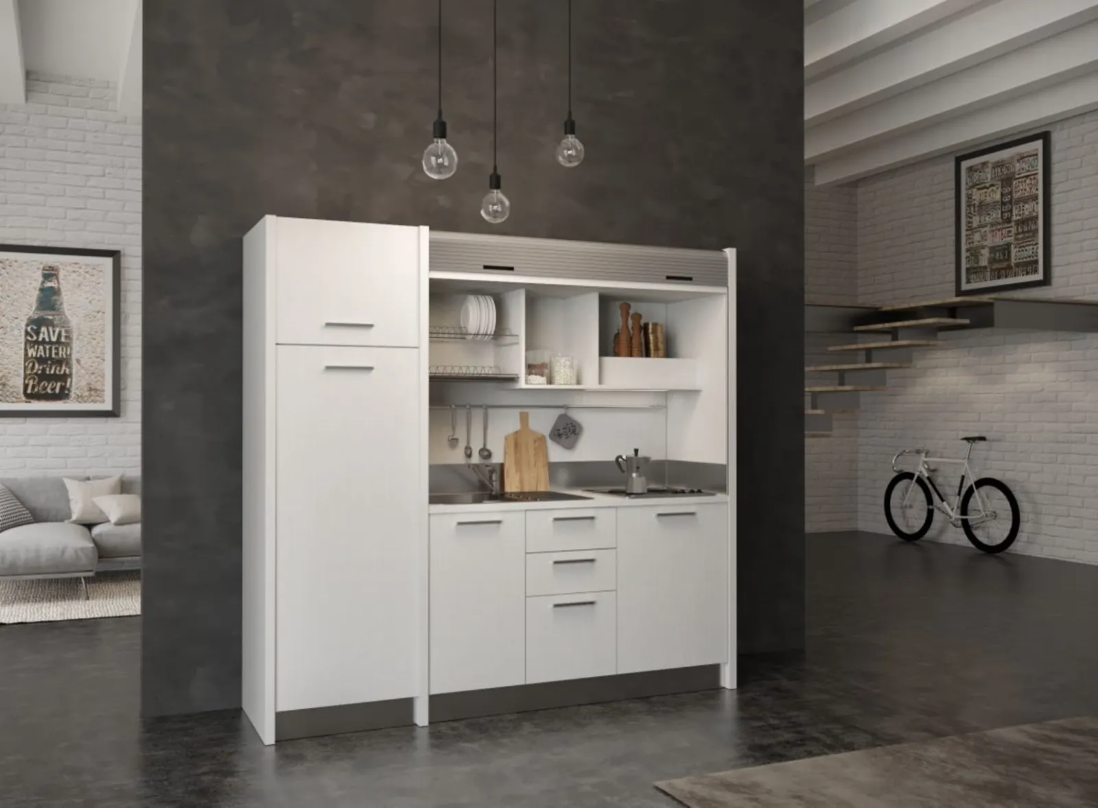 Mini cucine componibili - Cucine Monoblocco Mini cucine componibili - Cucine Monoblocco