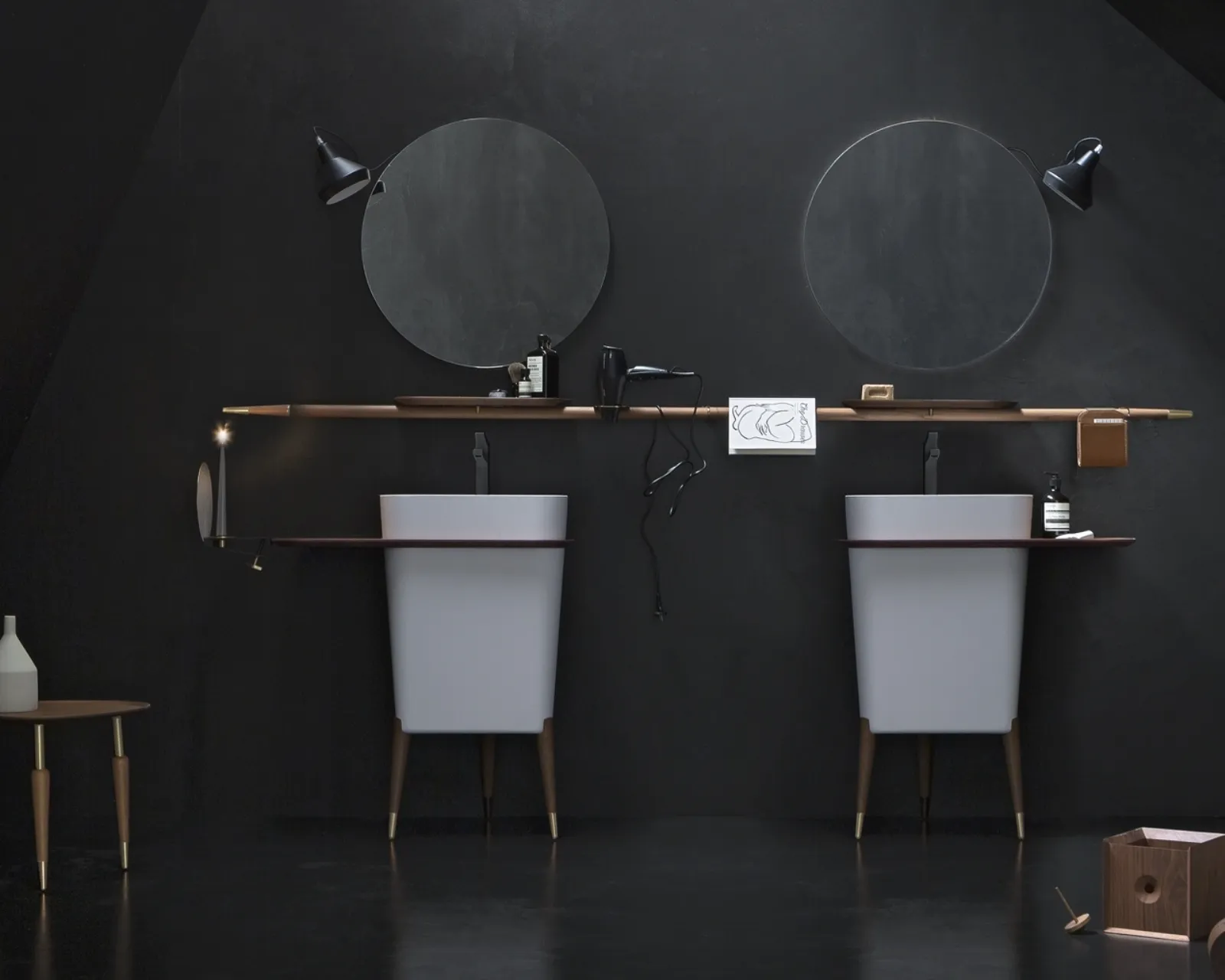 vintage mobili bagno